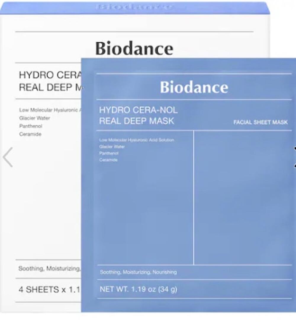 Biodance Hydro Cera-nol Real Deep Mask*4 pack*Dryness Relief & Redness Soothing